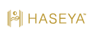 Haseya logo - horizontal lockup, bronze, RGB